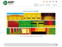 Tablet Screenshot of es.aerf.eu