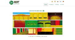 Desktop Screenshot of en.aerf.eu